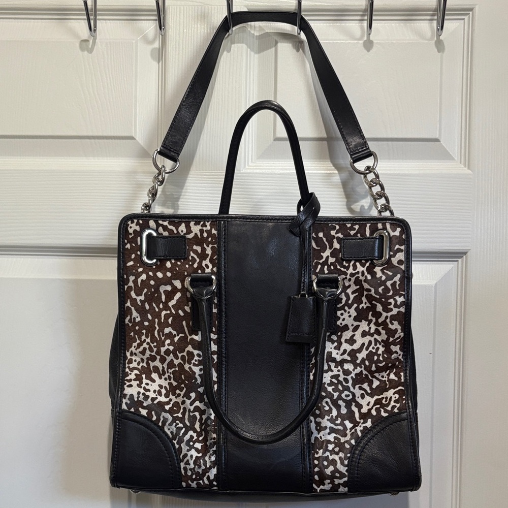 Michael Kors Hamilton Studded Calf Hair bag / purse - Picture 2 of 7
